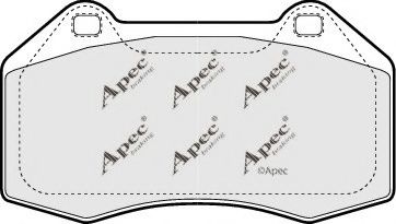 APEC braking PAD1416