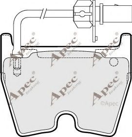 APEC braking PAD1524