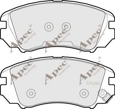 APEC braking PAD1553