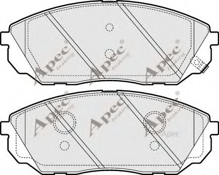 APEC braking PAD1556