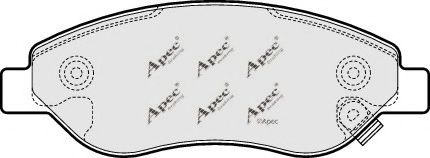 APEC braking PAD1576