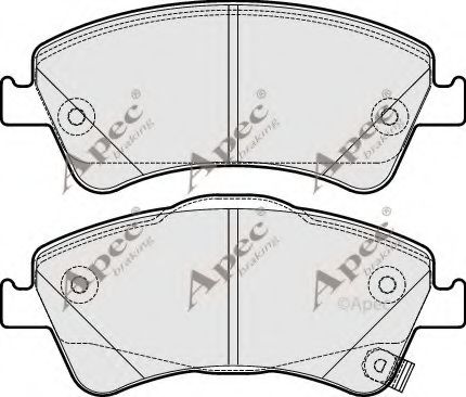 APEC braking PAD1646