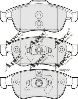 APEC braking PAD1669