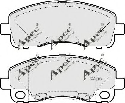 APEC braking PAD1691