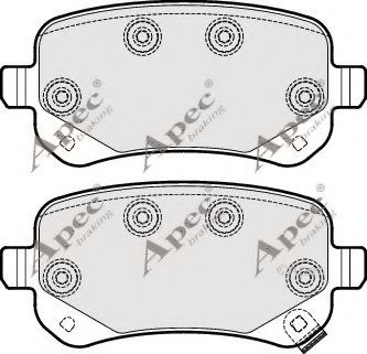 APEC braking PAD1701