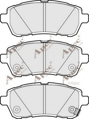 APEC braking PAD1706