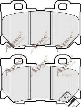 APEC braking PAD1710