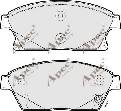 APEC braking PAD1772