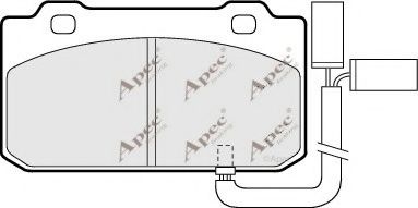 APEC braking PAD486