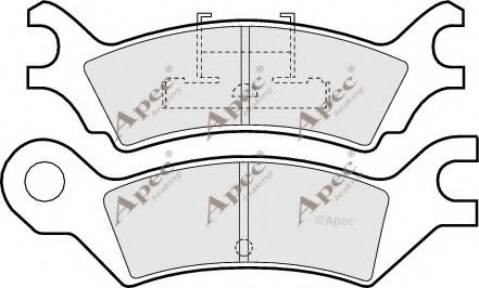 APEC braking PAD569