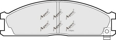 APEC braking PAD605