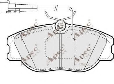 APEC braking PAD780