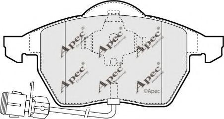 APEC braking PAD789