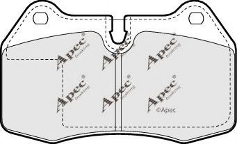 APEC braking PAD836