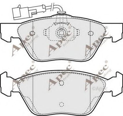 APEC braking PAD937