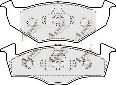 APEC braking PAD974