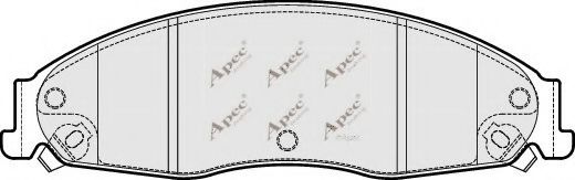 APEC braking PAD1702