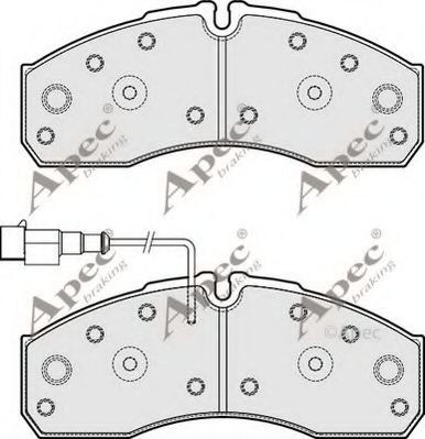 APEC braking PAD1885