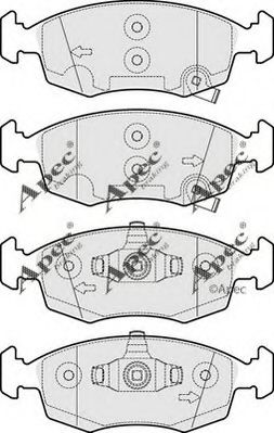 APEC braking PAD1933