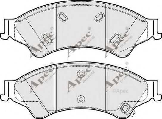 APEC braking PAD2038