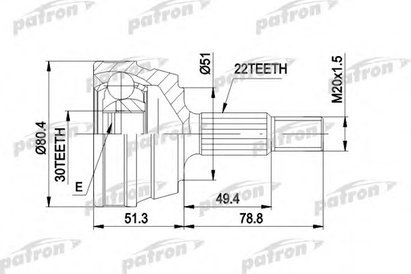 PATRON PCV1004