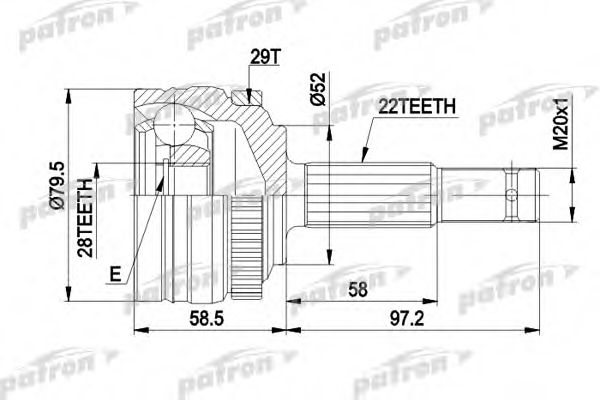 PATRON PCV1116