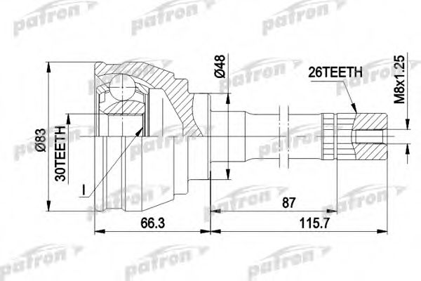 PATRON PCV1540