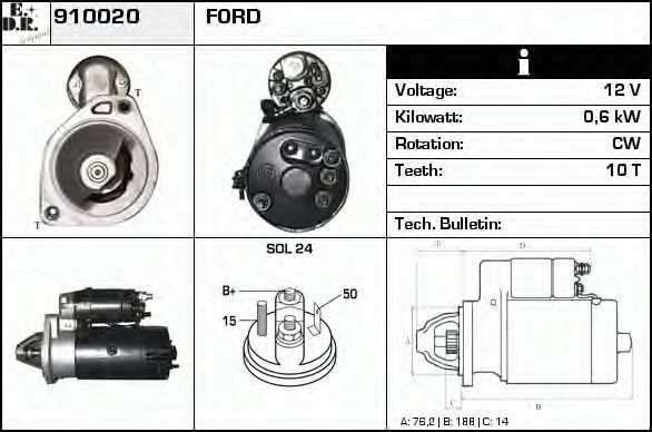 EDR 910020