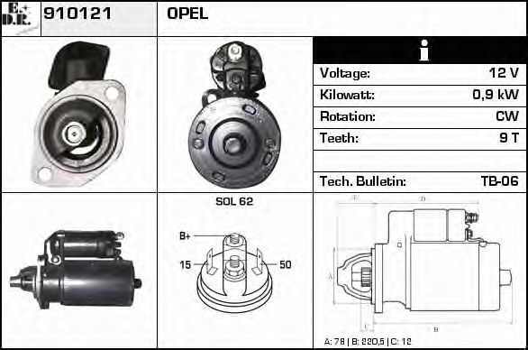 EDR 910121