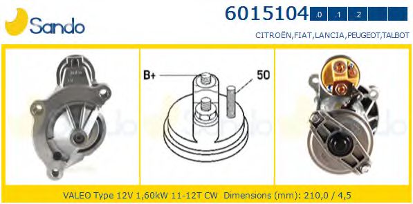 SANDO 6015104.0