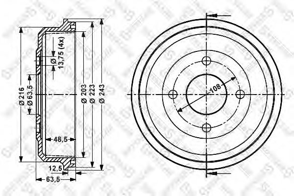 STELLOX 6025-2532-SX