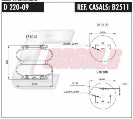 CASALS B2511