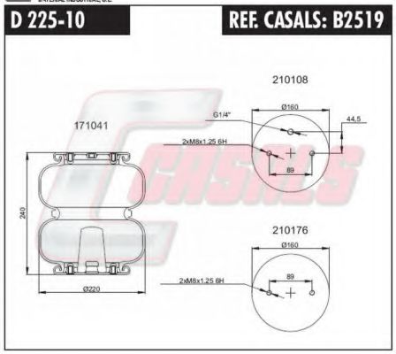 CASALS B2519