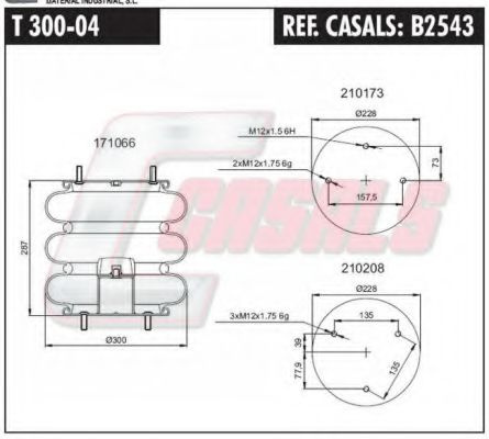 CASALS B2543