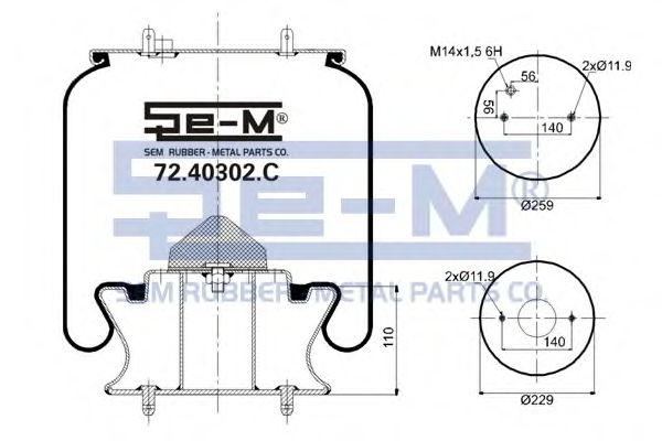 SEM LASTIK 72.40302.C