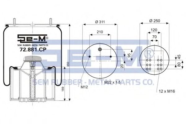 SEM LASTIK 72.881.CP