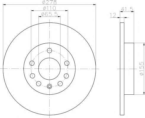 HELLA PAGID 8DD 355 109-201