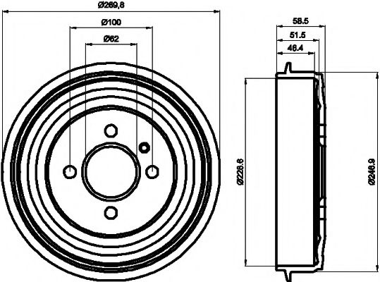 HELLA PAGID 8DT 355 300-011