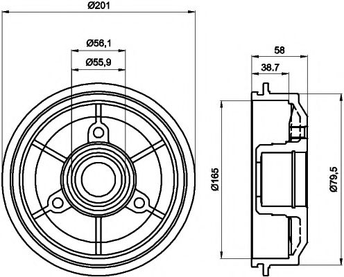 HELLA PAGID 8DT 355 300-051