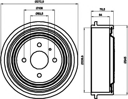 HELLA PAGID 8DT 355 300-131