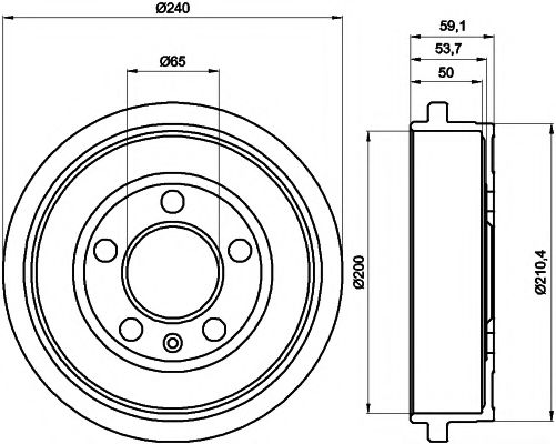 HELLA PAGID 8DT 355 300-371