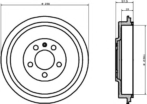 HELLA PAGID 8DT 355 300-421