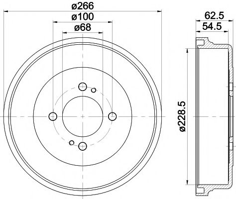 HELLA PAGID 8DT 355 300-821