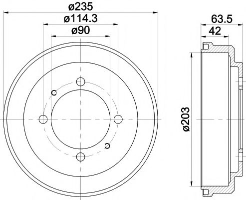 HELLA PAGID 8DT 355 300-831