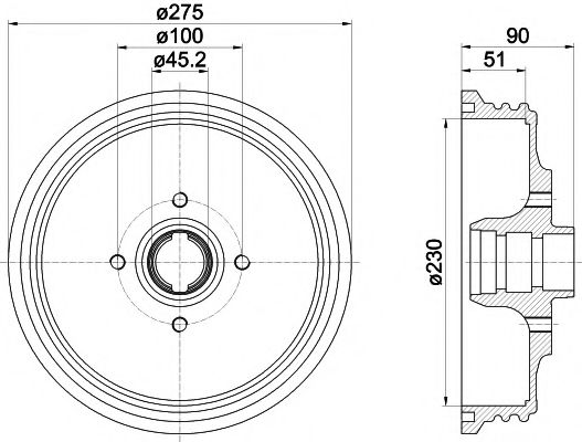 HELLA PAGID 8DT 355 301-351