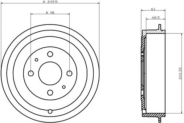 HELLA PAGID 8DT 355 301-421