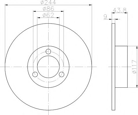 HELLA PAGID 8DD 355 100-481