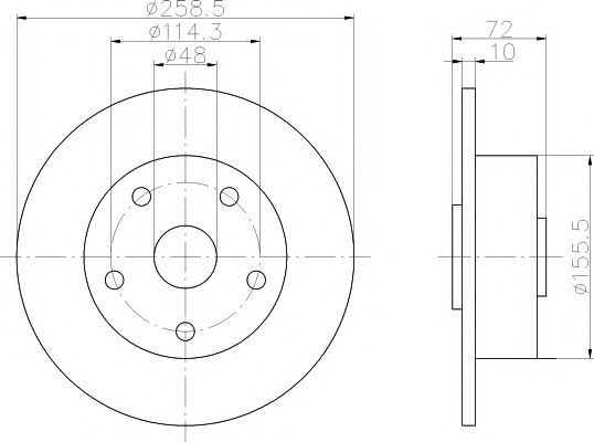 HELLA PAGID 8DD 355 105-071