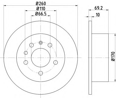 HELLA PAGID 8DD 355 122-282