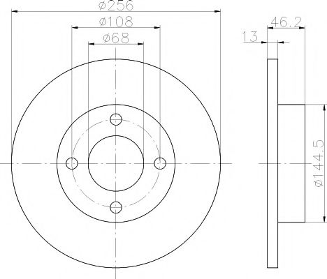 HELLA PAGID 8DD 355 100-581